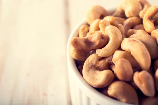 Cashew nuts in cup