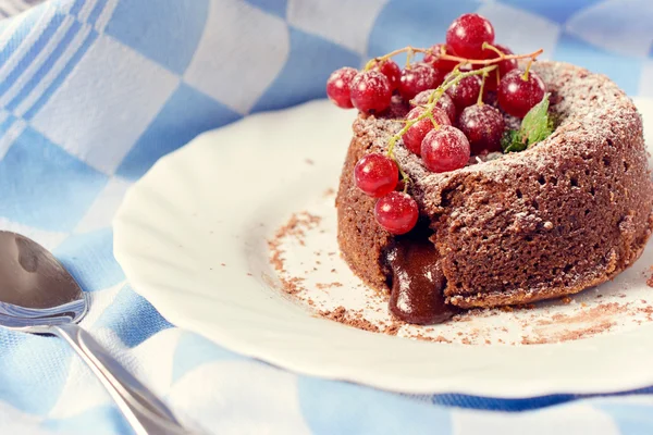 Stuffed lava cake