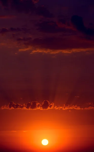 Fantastic sunset — Stock Photo, Image