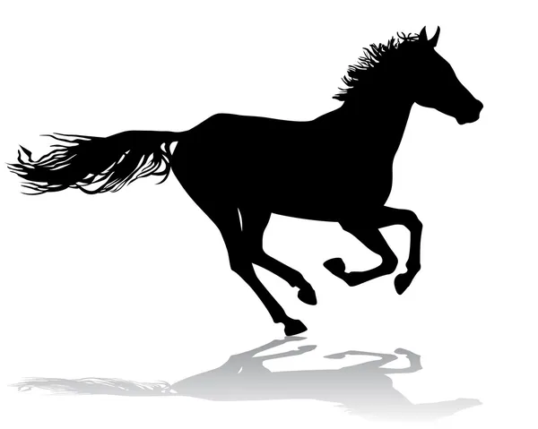 Caballo 2 — Vector de stock