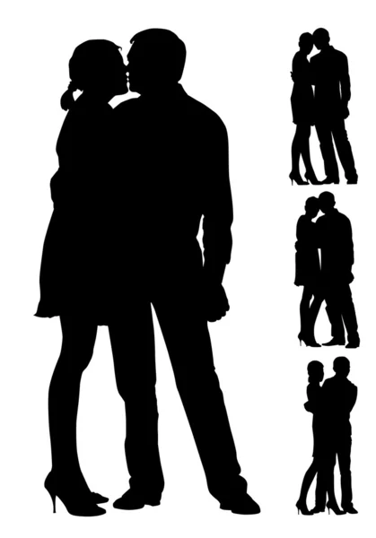 Couple 4 — Stock Vector