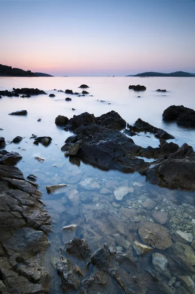 Puesta de sol en Croacia — Foto de Stock