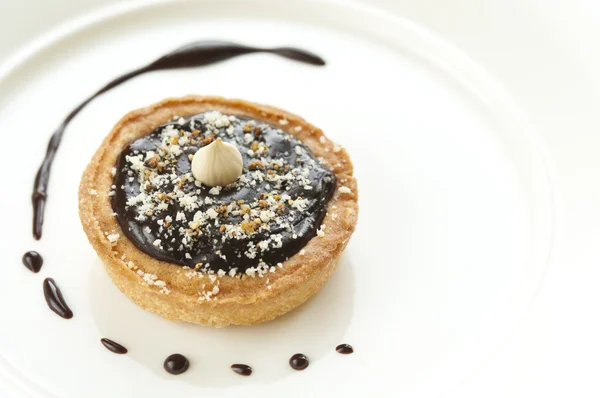 Mini Chocolate Tart — Stock Photo, Image