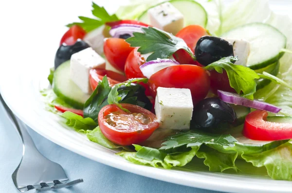 Griechischer Salat — Stockfoto