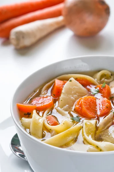 Sopa de frango — Fotografia de Stock