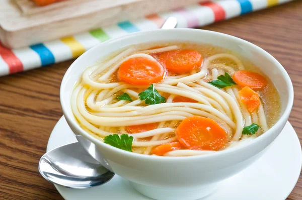 Sopa de frango — Fotografia de Stock