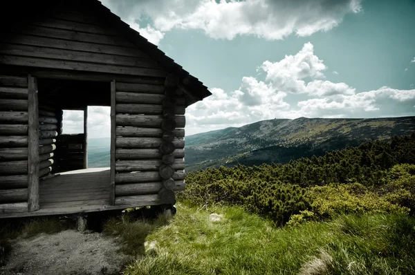 Vista montanha — Fotografia de Stock