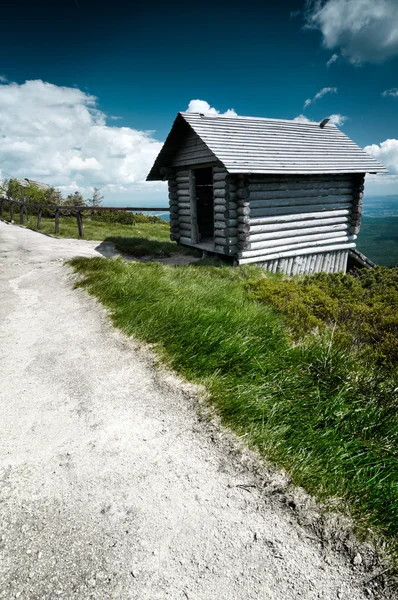 Capanna in legno — Foto Stock