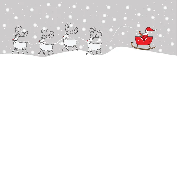 Noel Baba tebrik kartı