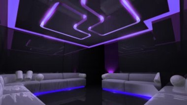 discoteca led de luz de la habitación club