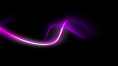 Mor ışık kontur arka plan