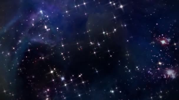 Космическая звезда — стоковое видео