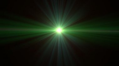 yeşil parıltı len fişekleri maruz