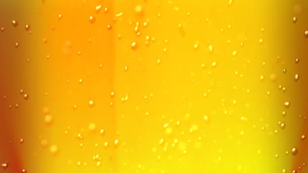 啤酒泡沫焦点 — 图库视频影像
