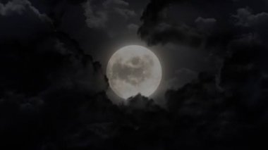 büyük ay gece