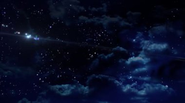 gece yıldız patlaması