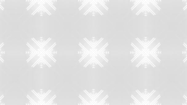 Bianco X modello di sfondo — Video Stock