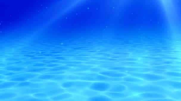 Underwater vistelse hd animation — Stockvideo