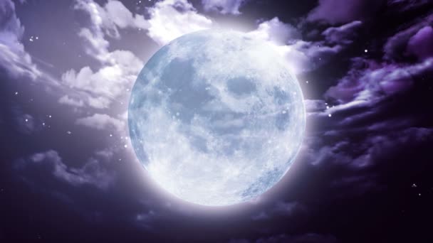 Luna grande de Halloween — Vídeo de stock
