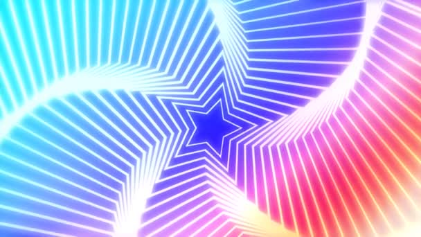 Star Radiation coloré — Video