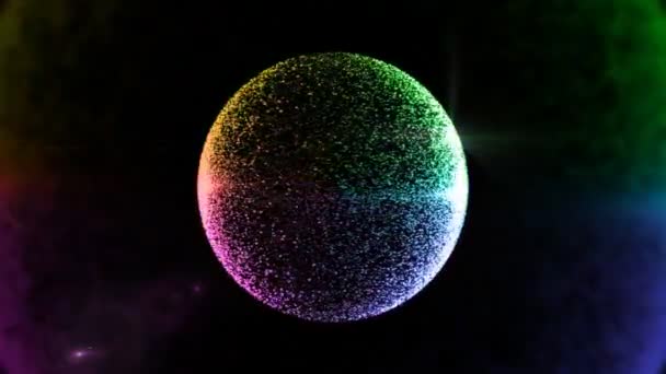 Cercle de fond de particules 3 