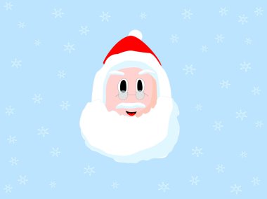 mutlu Noel Baba yüz