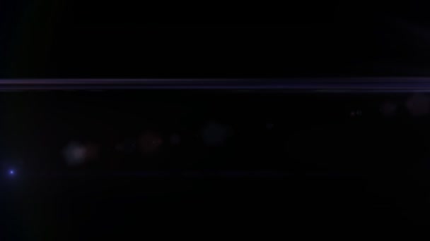 Lentille Flares croix violette 