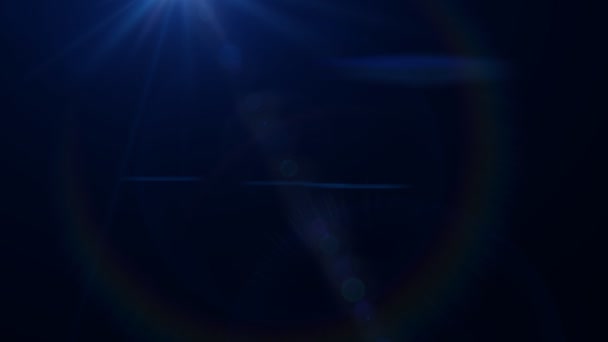 Lentille Flares bleu lueur 