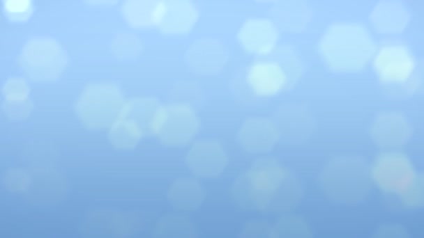 青のレンズ フレアの背景 — ストック動画