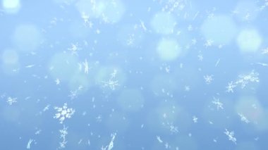 kar tanesi ve alev arka plan