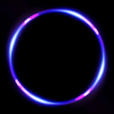 Yüzük lens flare mor
