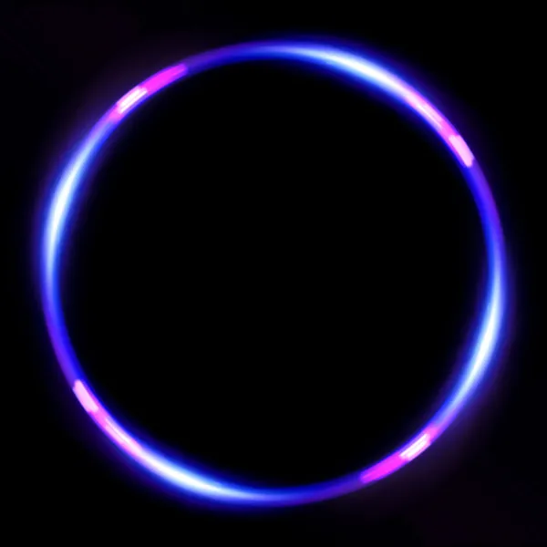 Кольцевой объектив фиолетовый — стоковое фото