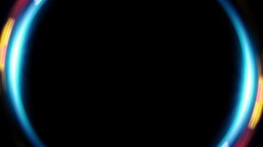 Yüzük lens flare kenar çubuğu
