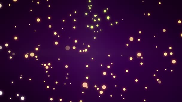 Flare cercle pourpre jaune 