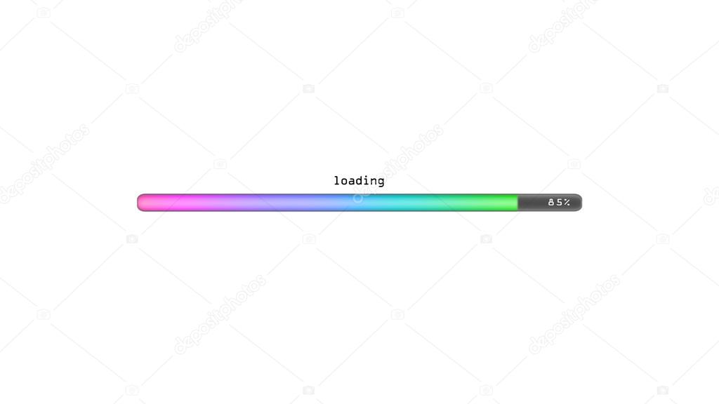 loading color gradient pink background 