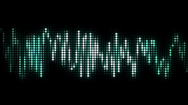audio spektrum pixel stílus