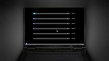 Laptop ekran laptop ekran yükleme grubu