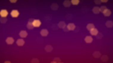 Mor kar taneleri ve kar kristalleri düşen arka parlaması