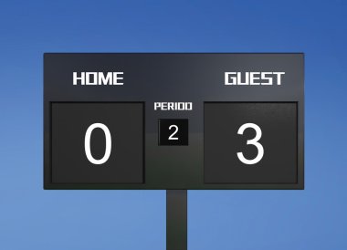 Futbol çetele 0 & 3 puan edinildi