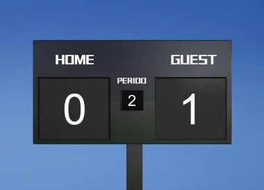Futbol çetele 0 & 1 puan edinildi