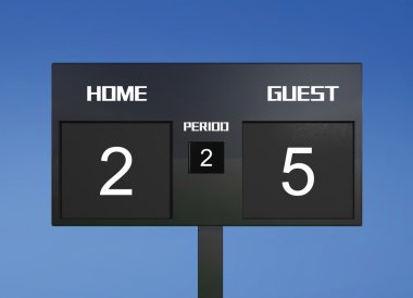 Futbol çetele 2 & 5 Puan edinildi