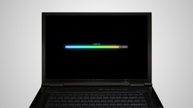 laptop monitör renk çubuğu yükleme ile