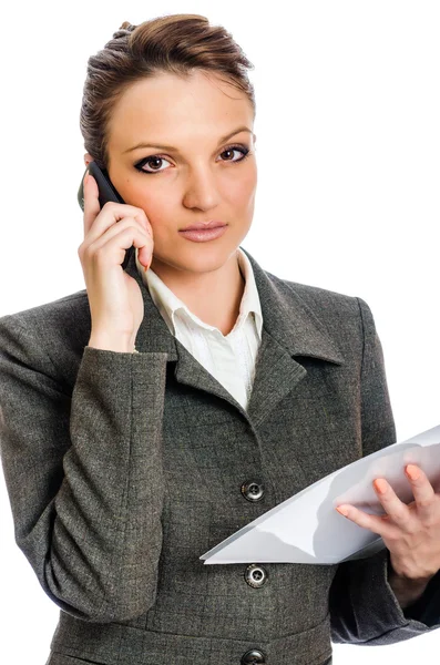 Young Business woman working — Stock Photo, Image