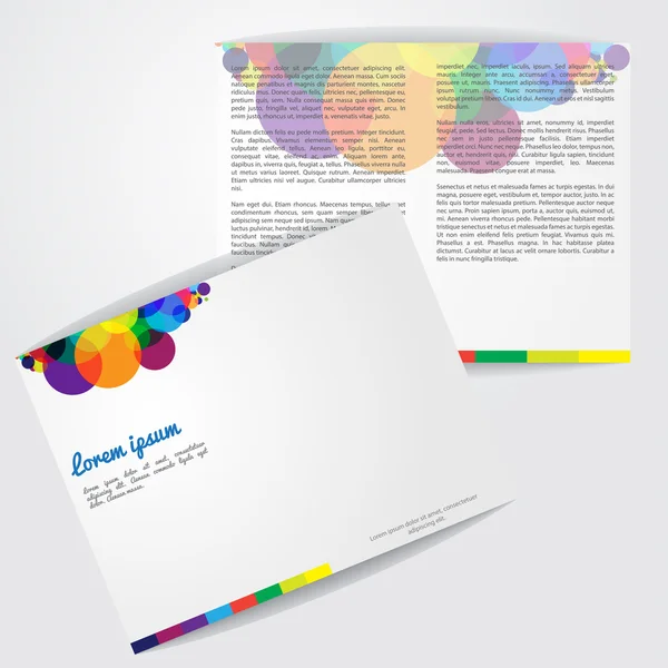 Brochure Design Template Vector — Stock Vector