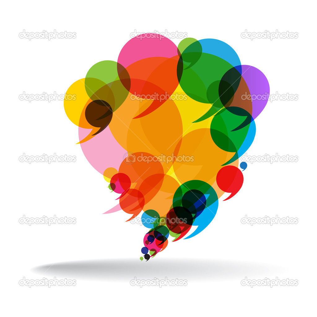 Talk Balloon Abstract