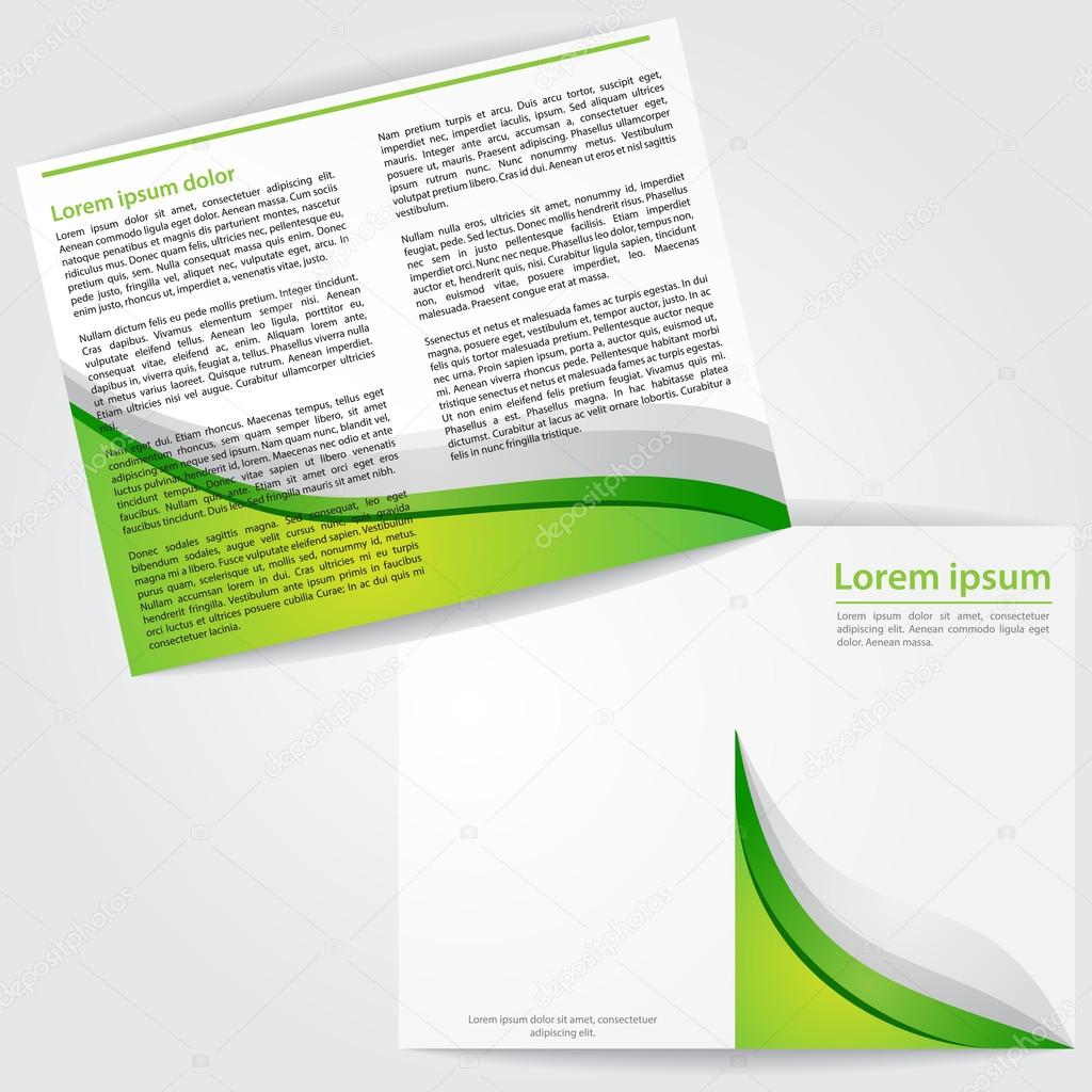 Brochure Design Template Vector