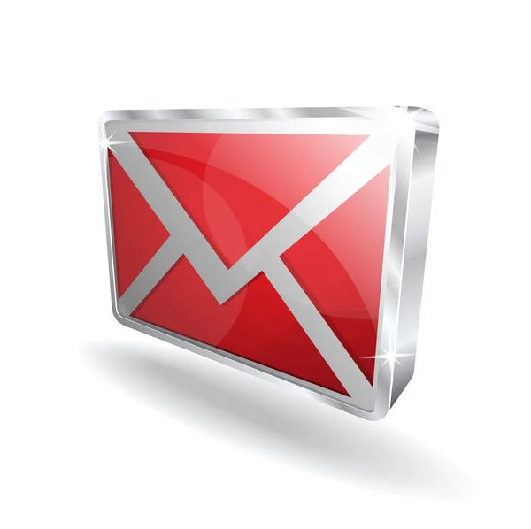 3d E-mail Vector Icon — Vector de stoc