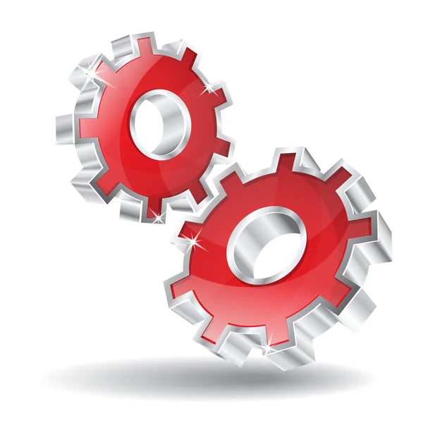 3D Mechanical Gear Vector Icon ⬇ Vector Image by © rizwanali3d | Vector
