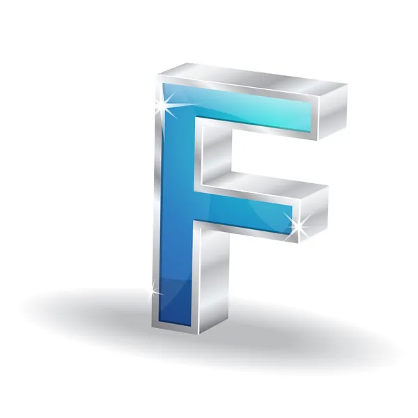 3D-s fényes levelek Vector Icon — Stock Vector