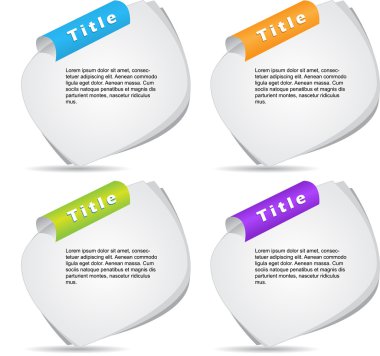 renkli web banner